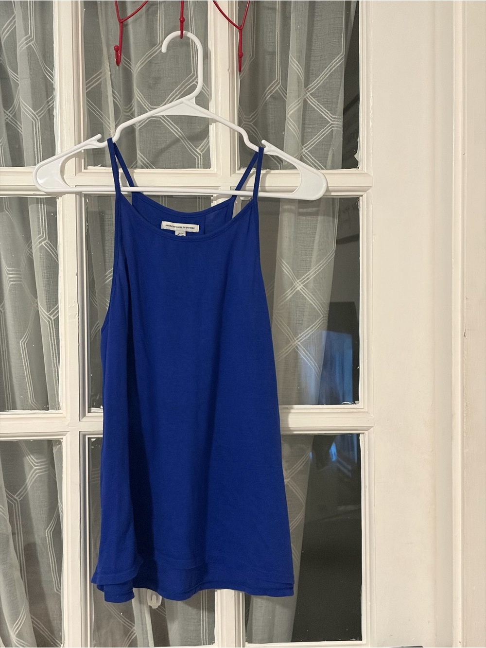 American Eagle Outfitters Blue Spaghetti Strap Camisole